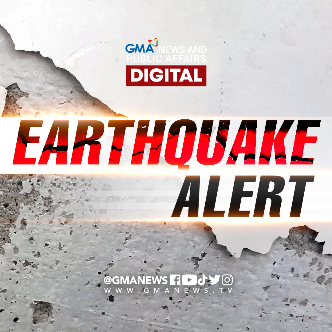 gmanews's tweet photo. Niyanig ng magnitude 5.6 na lindol ang Balut Island, Sarangani, Davao Occidental kaninang 10:15 a.m., ayon sa PHIVOLCS.

Ingat at maging #IMReady, Kapuso! https://t.co/WNVqBpwJ0t