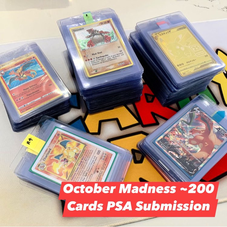 sgcardbros's tweet photo. MONSTER SUBMISSION.
#pokemon #charizard #sgcardbros @PSAcard https://t.co/0KItZaFwgY