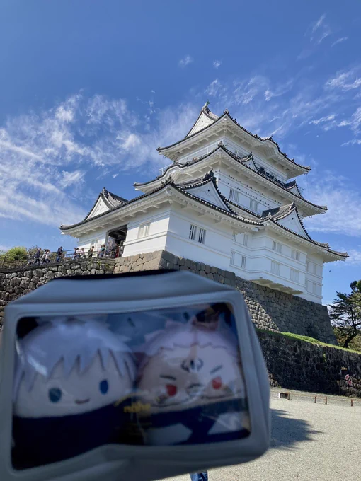 お城観にきた秋晴れで気持ちいい〜〜〜ッ 