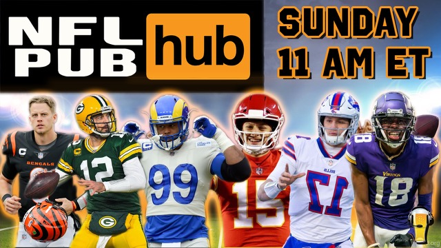 NFL Pub Hub is presented by @pubsportsradio This episode is brought to you by: Betonline Sports Book betonline.ag/sportsbook Promocode: Pubsports #nfl #webepubbin #gambling Channel Memberships Now Available:youtube.com/channel/UCaFHm…