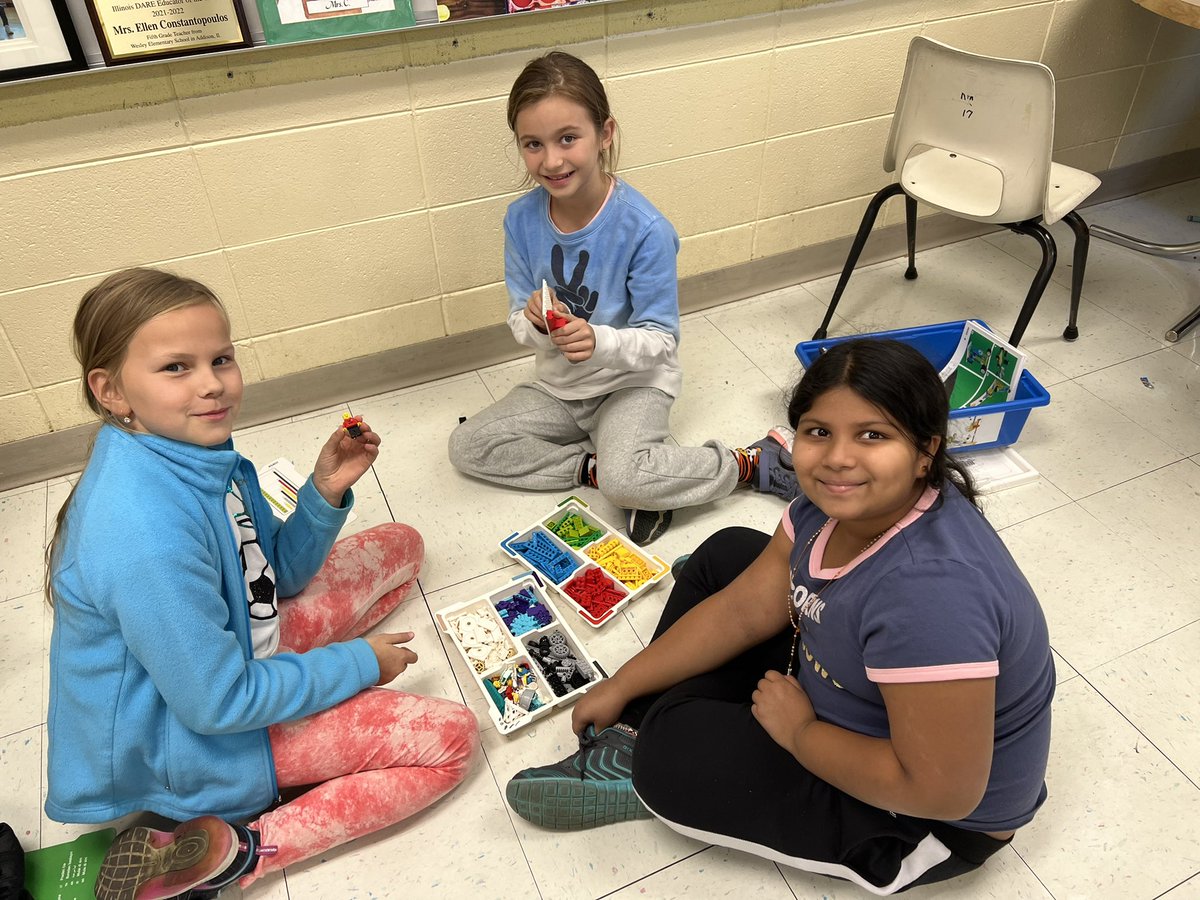 MrsCFifth's tweet photo. Day one of fun in the books for Wesley’s Lego Club! #wild4wesley https://t.co/NBQvHKMQKv