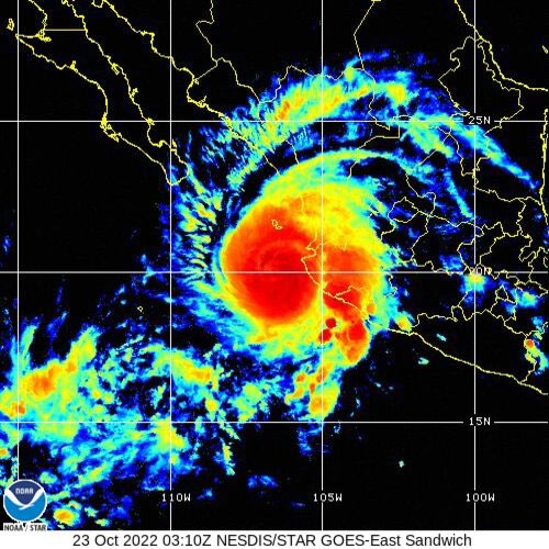 tornadokid3's tweet photo. Hurricane Roslyn Advisory Number  13
NWS National Hurricane Center Miami FL       EP192022
900 PM MDT Sat Oct 22 2022

...ROSLYN EXPECTED TO BRING STRONG WINDS, A DANGEROUS STORM SURGE,
AND FLOODING RAINS TO PORTIONS OF WEST-CENTRAL MEXICO TONIGHT AND
SUNDAY... https://t.co/KfP00sBDtb