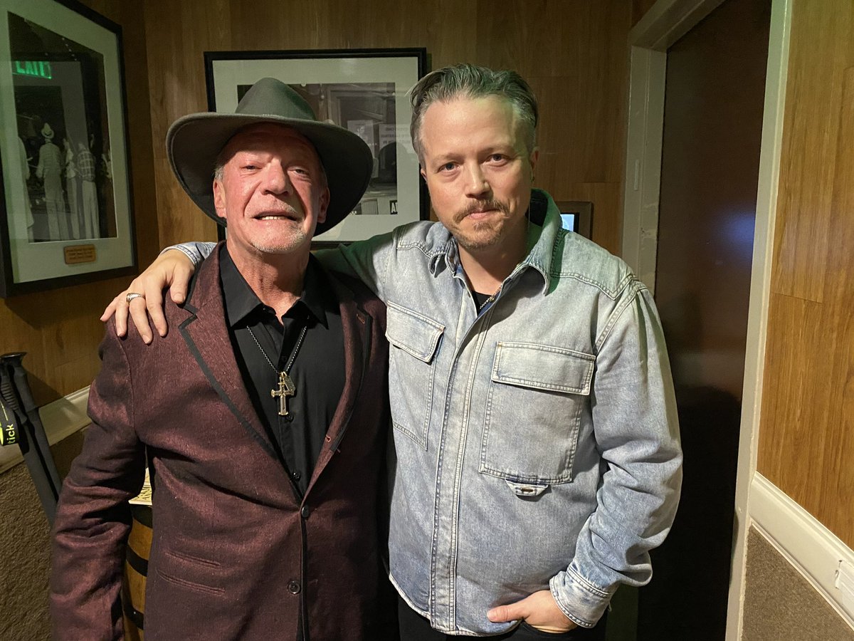 JimIrsay's tweet photo. LOVED seeing @JasonIsbell perform tonight at the Ryman. What a talent! 👍 https://t.co/J2eQFoFIW1