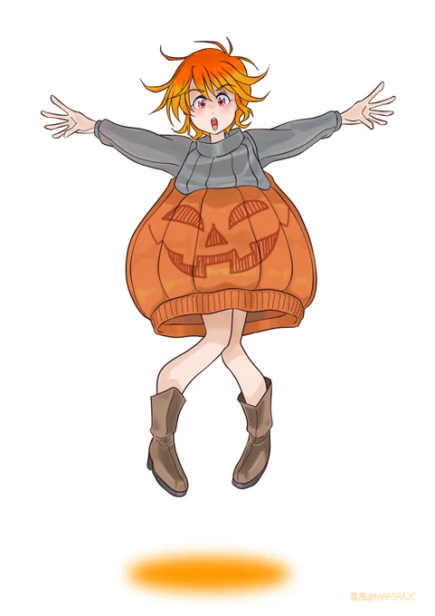 2021年のハロウィンイラスト大佐殿!俺の……俺のハロウィン2021は終わってもなければ始まってもいないんですよッ!誰も訪れない呼び出しチャイムが鳴らないドアの前でいつまでお菓子を抱えて待てばいいんですかッ! 
