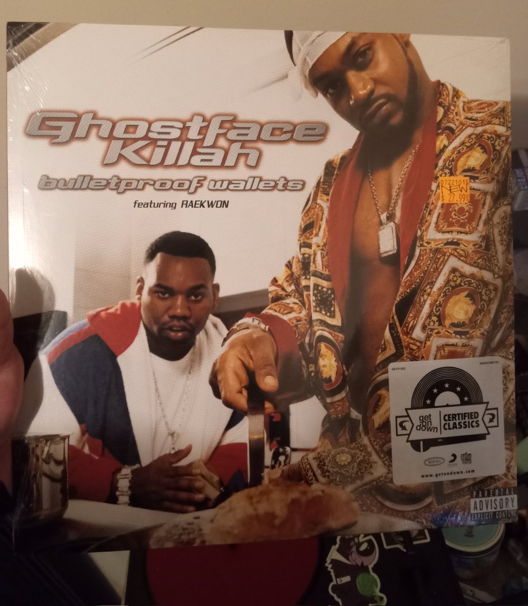 _admiral_atlas_'s tweet photo. Finally picked this up on wax.
#ghostfacekillah
#WuTang
#bulletproofwallets https://t.co/QhhEAnuhLM