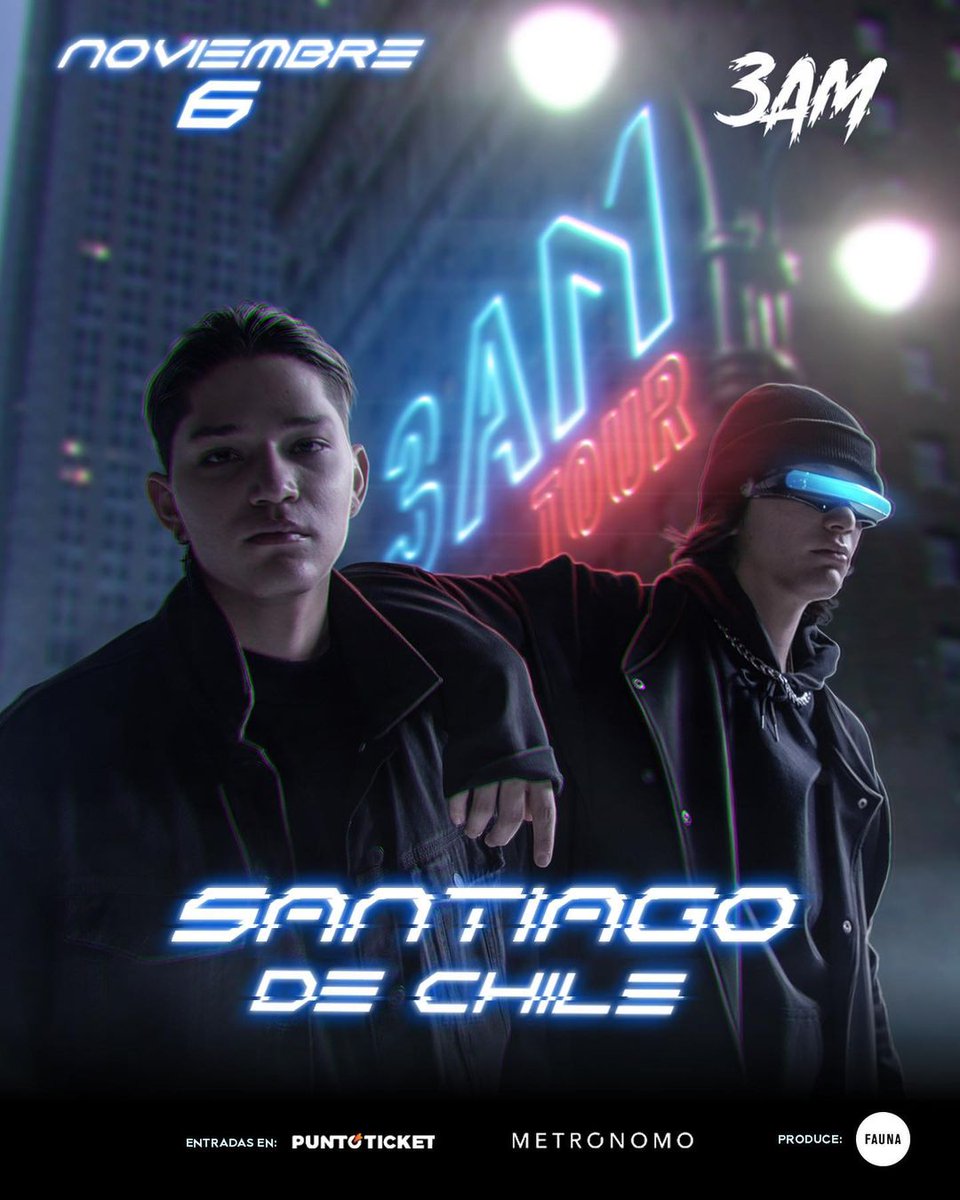 3AM_ARGFCO's tweet photo. ¿Todavía no tenés tu entrada para el #3AMTOUR?
➡️ https://t.co/RZIZahhw8J 🔥
#show #conciertos #bsas #lima #cdmx #3AM
@3am_musica 🌃🌆🌇❤️🔥 https://t.co/Vx8kQ0eLqR