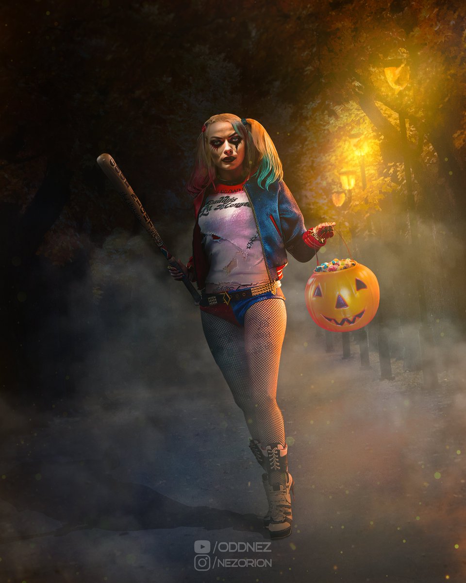 Nez_Orion's tweet photo. "Like taking candy from a baby."
- Harley Quinn

#HarleyQuinn #MargotRobbie #HarleenQuinzel #Halloween #TrickOrTreat ##HarleyQuinnCosplay #DCComics #DCEU #ClarkKent #DCUniverse #Comics #TheJoker #BirdsOfPrey #HarleyQuinnEdit #OddNez https://t.co/PLIJAexwMX