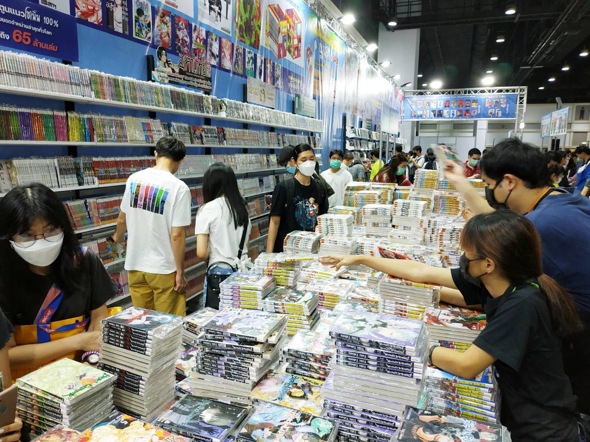 SiamInterBook's tweet photo. วันสุดท้ายของงานหนังสือมีภาพบรรยากาศมาฝาก ใครยังไม่มา มาเจอกันได้ที่บูธ O18 น๊า🥳
12 -23 ต.ค.65 10:00-21:00 น.ฮอลล์ 5-7 ชั้น LG ศูนย์การประชุมแห่งชาติสิริกิติ์
ร้านYAAKZ SHOP > https://t.co/aRZ6N47kny
siamintershop> https://t.co/35kChGmLkh
#BookExpoThailand2022 #มหกรรมหนังสือ2565 https://t.co/AViDelkCJo