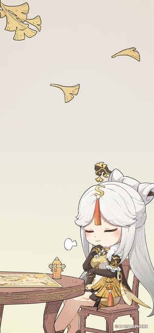 「瞑目 銀杏の葉」のTwitter画像/イラスト(新着)