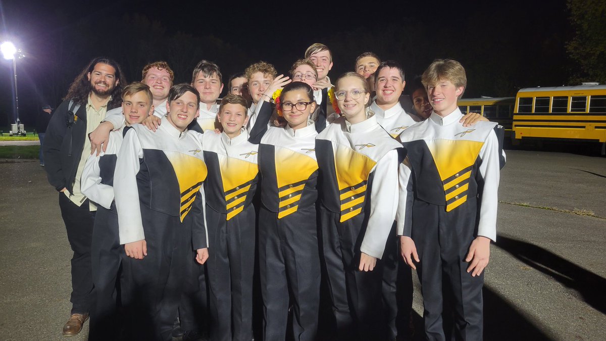 WMHS_Drumline's tweet photo. No big deal, just your Marching Warriors delivering TWO Superior rated, State Finals-qualifying performances today.

We're not done yet.

🖤💛〰️〽️ #Sugarskull💀 https://t.co/gcmLGV9d82
