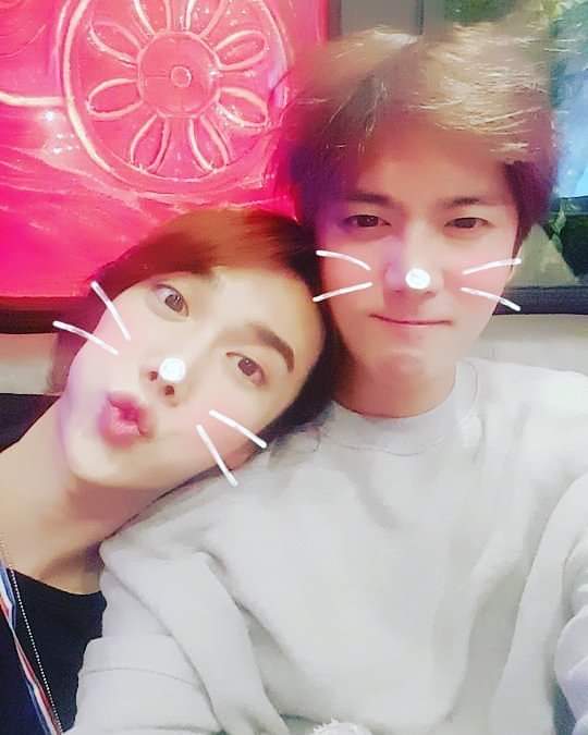 NaniTripleS's tweet image. KYUMIN MIS PAPIS 🥰💖💚✨
#SS501 #TripleS #KyuMin