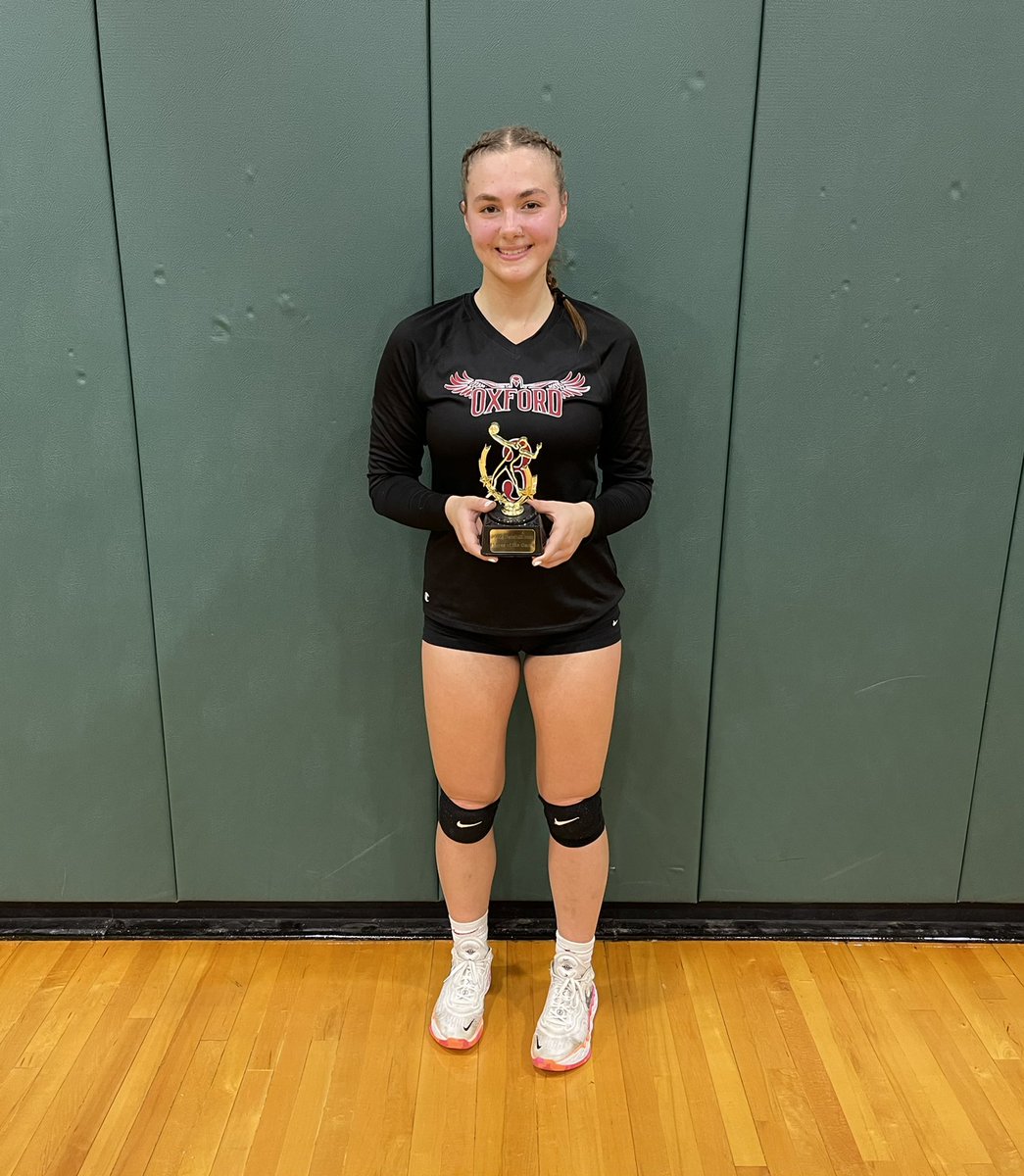 Nate Lull on Twitter "Congrats to MadalynBarrows7 of OxBlackhawks on being named the http