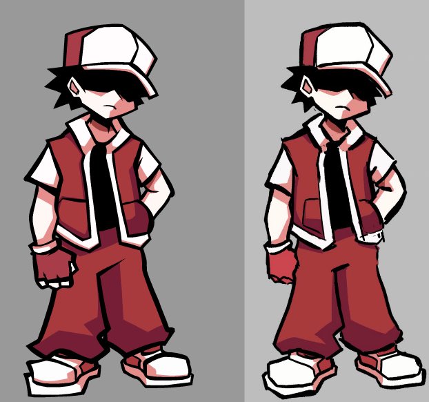 Pokemon Trainer Classic Red Sprite by Deadbeat99 on DeviantArt