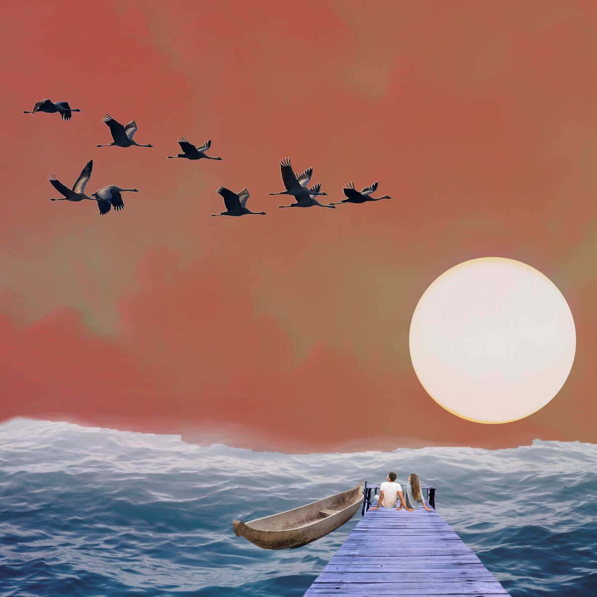 DubciGraphics's tweet photo. Ocean side relaxing after a long day. #NFTcollections #NFTMinting #GraphicDesign #peace #tranquility #sunset https://t.co/BrzjSeAEAZ