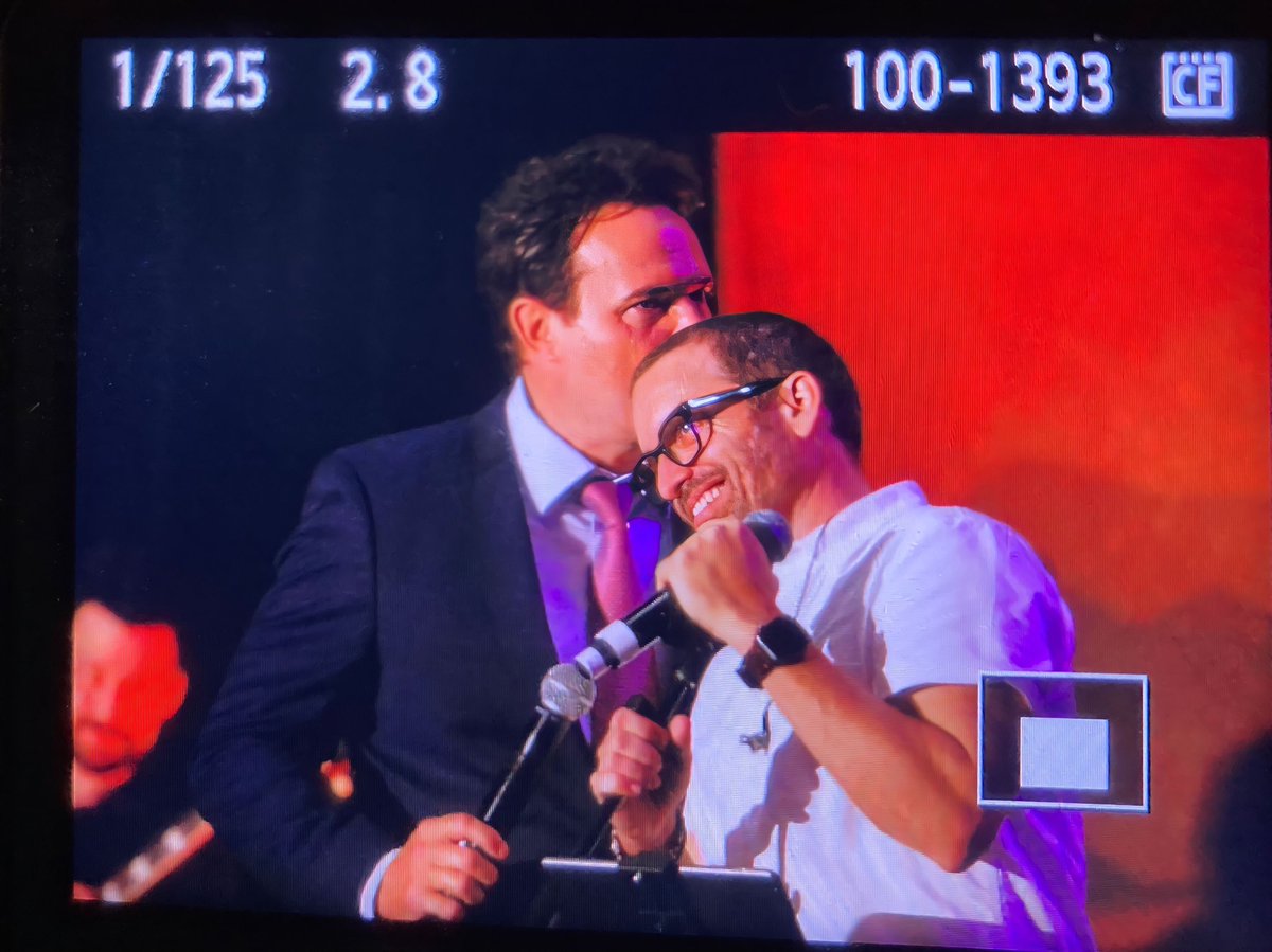 willowcat22's tweet photo. #DavidHaydnJones and Rob Saturday morning #spnvan #supernatural #BackOfTheCamera https://t.co/uXG0xSPXmN