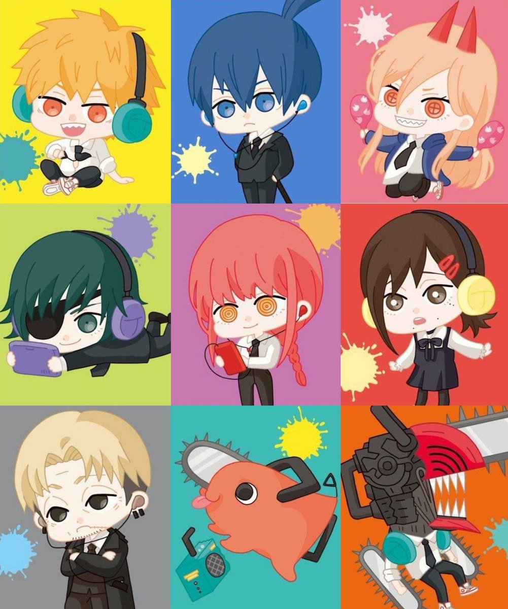 Kumi on Twitter "Chainsaw Man x Kamio Japan illustrations"