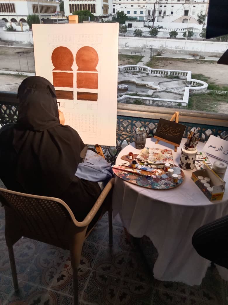 Riyadhbakarmoom's tweet photo. Our current event at #MukallaMuseum, #Hadri #architecture
جانب من معرض #العمارة #الحضرمية المقام في #متحف_المكلا https://t.co/GWeSjJhkHw