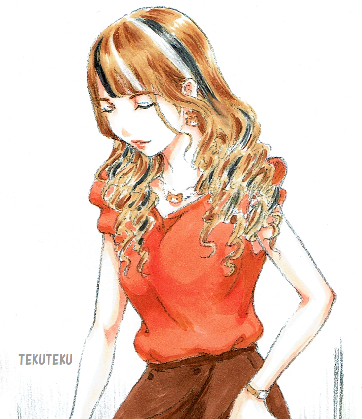 「#サスペンダー #ファッションチェック  ボーイッシュな感じと作業用的なイメージ」|TEKUTEKUのイラスト