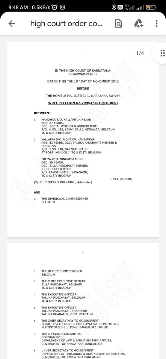yuvasamitibgm's tweet photo. In the 2011 the HC kataka directed to give all the govt circular information / name plates in marathi along with Kannada
As per ktka state govt.Linguistic Minorities act 1981 where particular language speaking people reside more than 15% are will be provided in their language https://t.co/qVyNetpyJ2