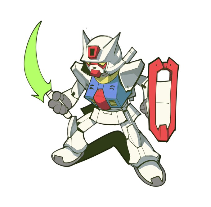 「rx-78-2 holding sword」Fan Art(Latest)