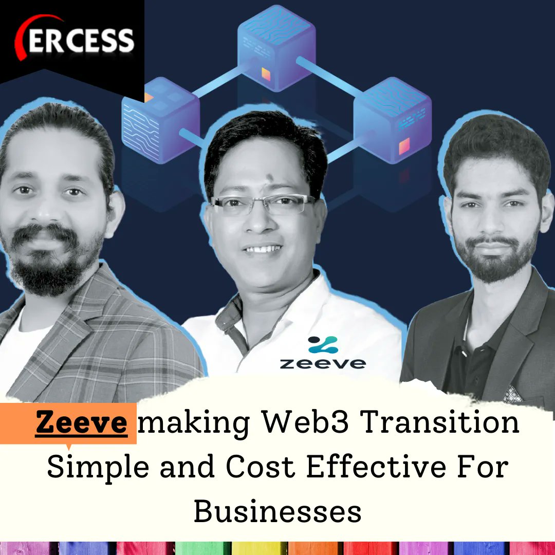 ErcessLive's tweet photo. Founded by tech evangelists Dr Ravi Chamria, Ghan Vashishtha and Sankalp Sharma, Zeeve’s operations are comparable to that of Amazon Web Services (AWS) for Web2. Zeeve is a blockchain infrastructure platform-as-a-service startup that provides direct infrastructure access.

#zeeve https://t.co/0Ua4usSRQ5
