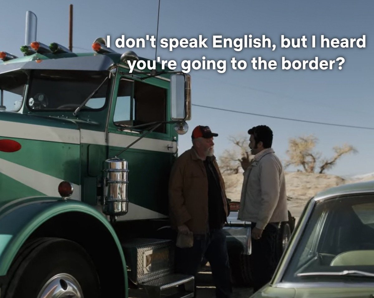 UnaRevolucion's tweet photo. #elrey #netflix I am enjoying this series BUT what in the production mess up is this?

How does he not only speak English within the very next frame, but it gets translated to English from English? 😂 https://t.co/AScHt1HJFY