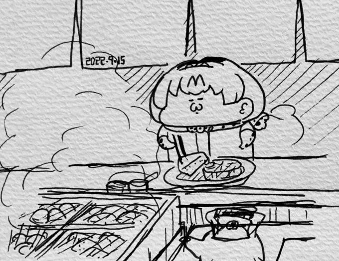 おでんを食べるみんみとおでん屋のみんみ 