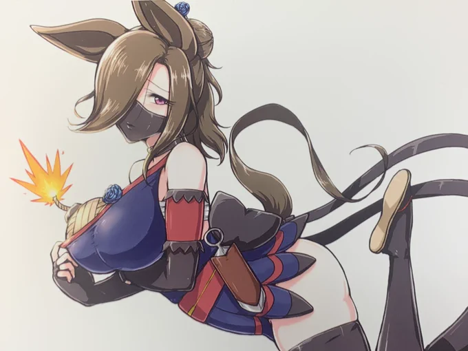 くノ一ライスちゃんは相性が良いのか結構きれい黒ブルボンも割と良いウララアルダン驚きの白さ 