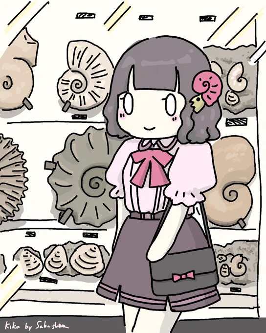 化石系ジオアイドル菊ちゃんは本日、国立科学博物館に行ってきました!!!
菊ちゃん一推しの展示は、日本館3Fにある北海道の化石コーナー✨
ハイパープゾシアが特にお気に入りだそうです🧡🧡
#博物館 #ジオアイドル #菊と菊石 