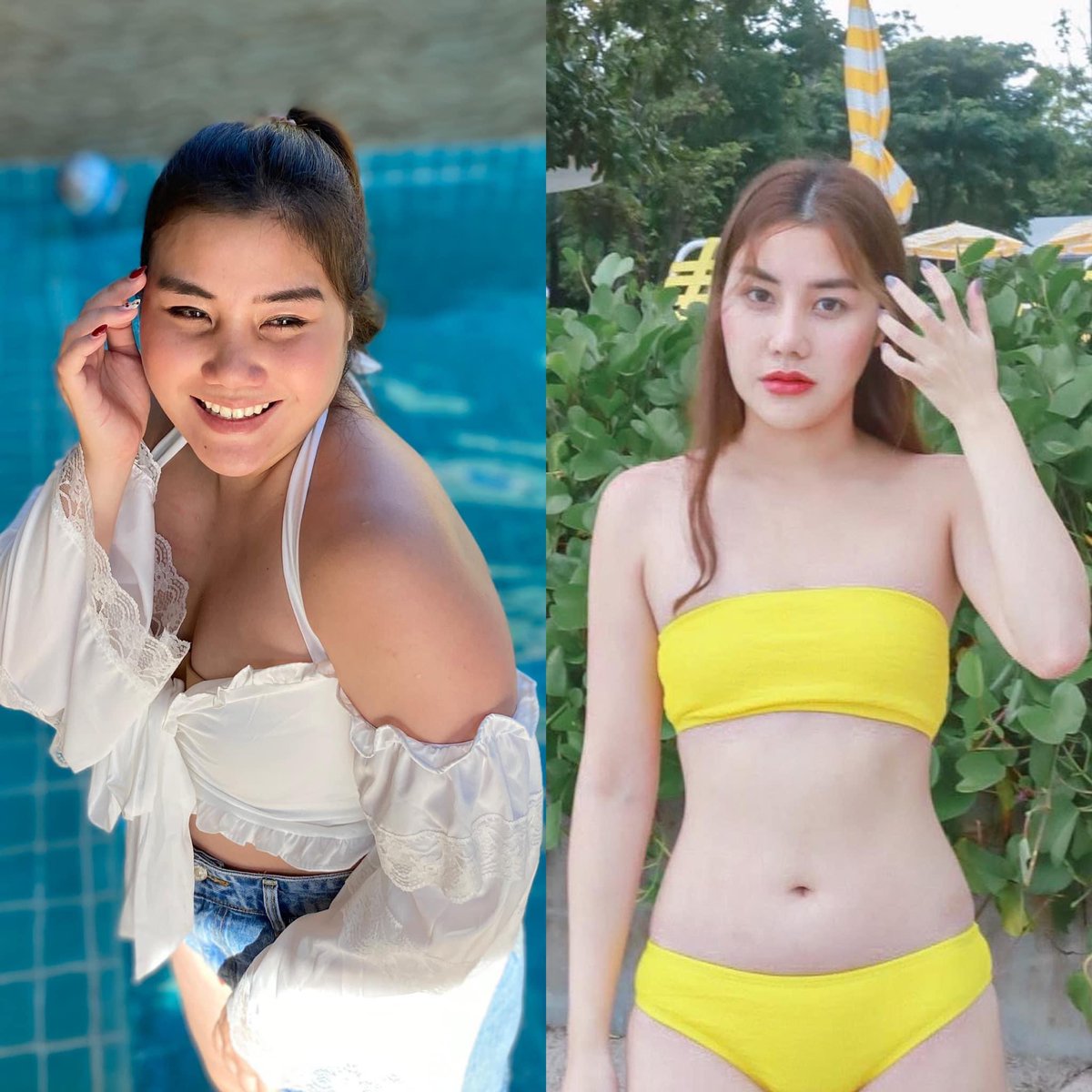 bowcandoit's tweet image. จาก 70 เหลือ 44 💛
ท้อแต่ไม่ถอย พยายามไปด้วยกันนะคะ
เวลาที่โบว์ท้อ จะเอาชุดที่เราอยากใส่มาลอง 
นั่งดูสถานที่สวยสวยที่เราอยากไป 
แล้วก็ลองคิดภาพว่าถ้าเราได้ใส่ชุดนี้
ไปถ่ายรูปตรงนี้มันจะมีความสุขมากแค่ไหน 
ยิ่งถ้าเราหุ่นดีหุ่นปังมันก็ยิ่งทำให้เราใจฟู 
ทำให้มีแรงสู้ต่อ