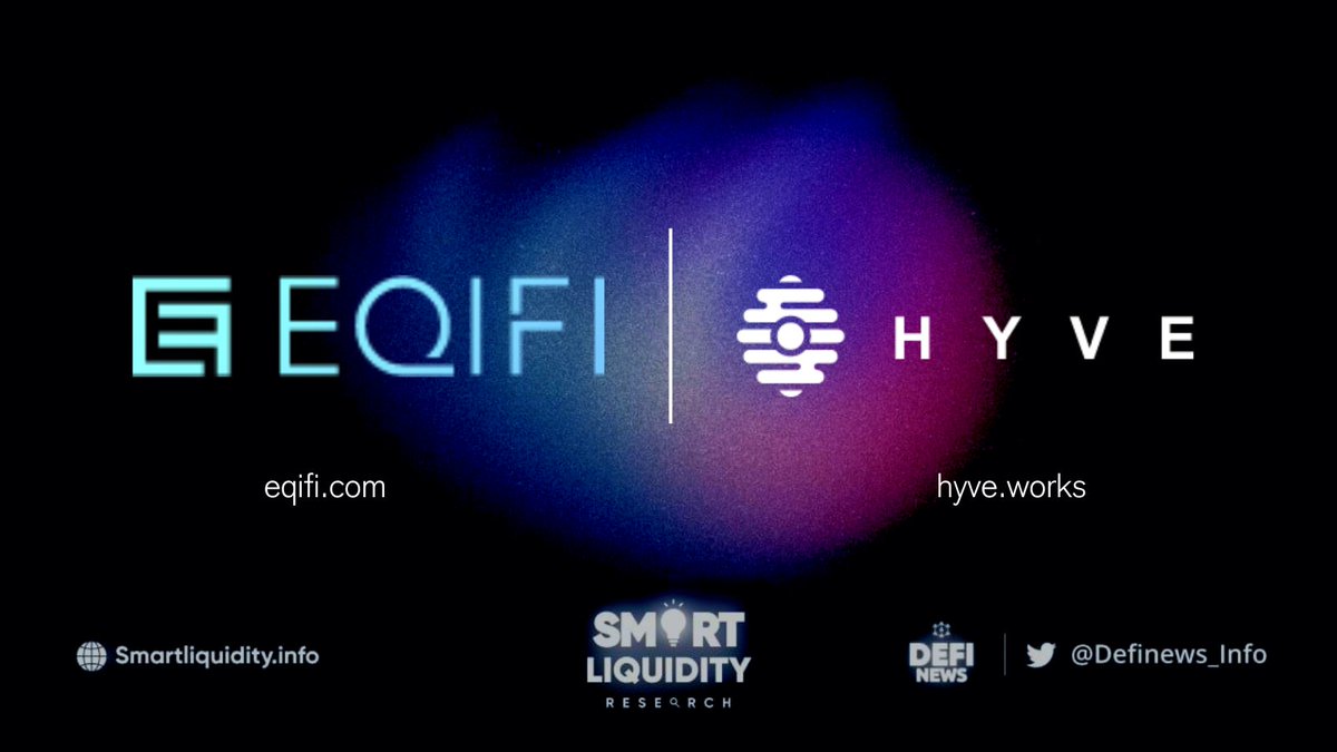 ♻️ <a href="/Eqifi_finance/">EQIFi</a> announced partnership with <a href="/Join_hyve/">HYVE - Web3 Jobs Marketplace</a> 

♻️ Freelancers working on #HYVE are guaranteed to earn crypto for the provision of quality services

🔽 EXPLORER HERE
hyve.works
#Definews