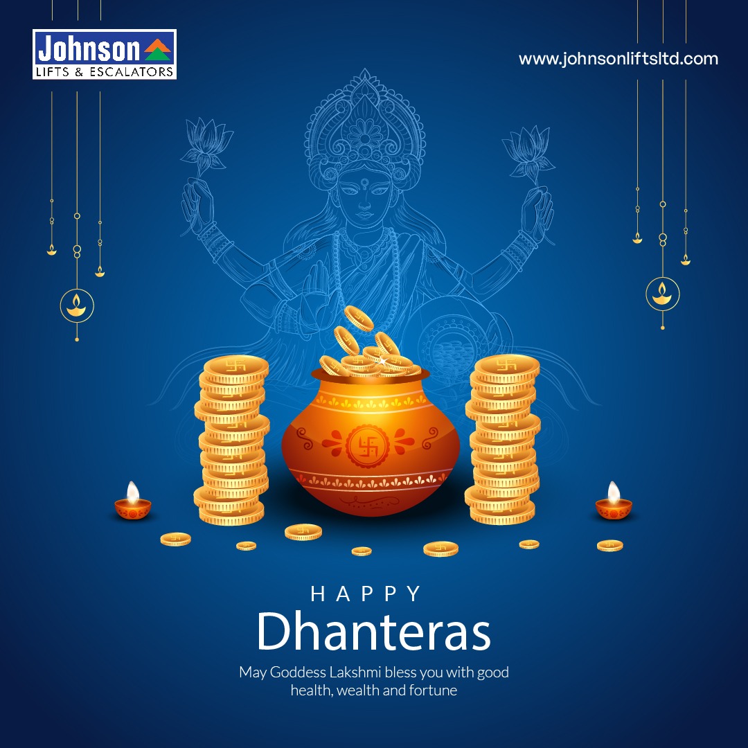 Many blessings on the day of #dhanteras to you! May this day bring abundant joy, health and prosperity. Happy Dhanteras to you and your loved ones!
.
.
.
.
.
.
#happydhanteras #festivepost #prosperity #goddesslakshmi #blessed #johnsonliftspvtltd #chennai #wealth #happiness
