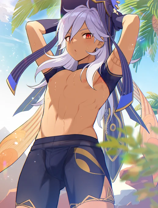 沐浴濡れ透けマハマトラ🌴 