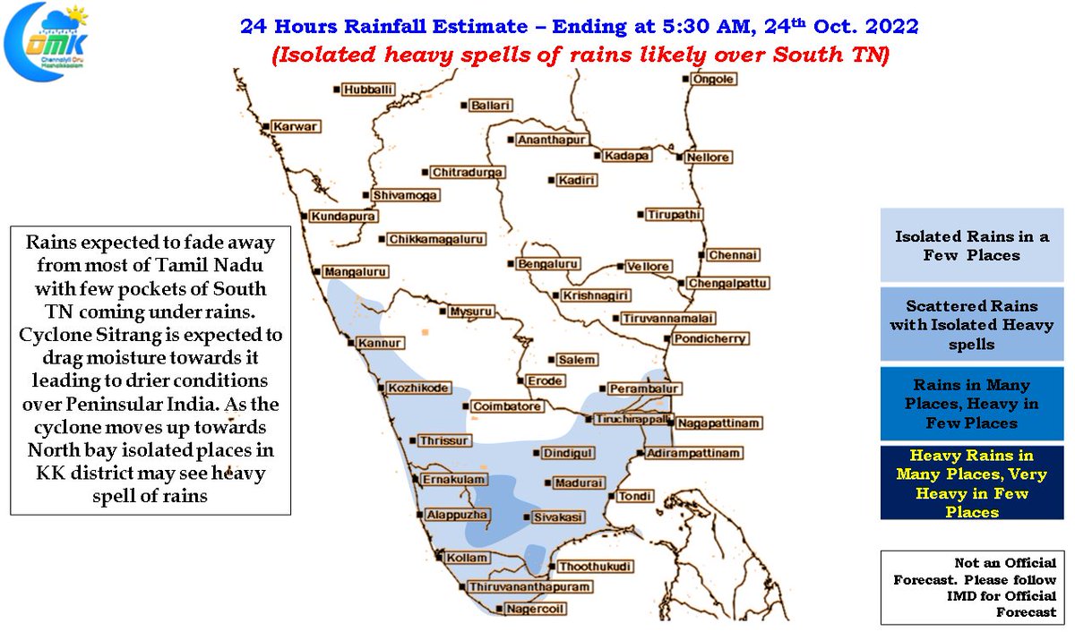 Chennai Rains on Twitter "A combination of delayed NEM2022