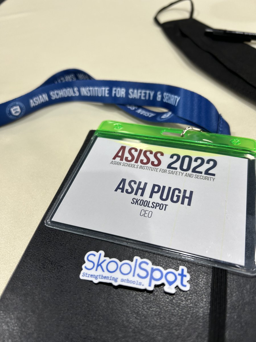 TheAshPugh's tweet photo. I learned a lot this week. But not from the people I usually work with.

At ASISS in Bangkok I met with Risk Mgmt, Heads of Security, and Ops Directors.

Brilliant professionals with uniquely valuable perspectives on safeguarding.

#intled #safeguarding #internationalschools https://t.co/X6cnnRWaQ0