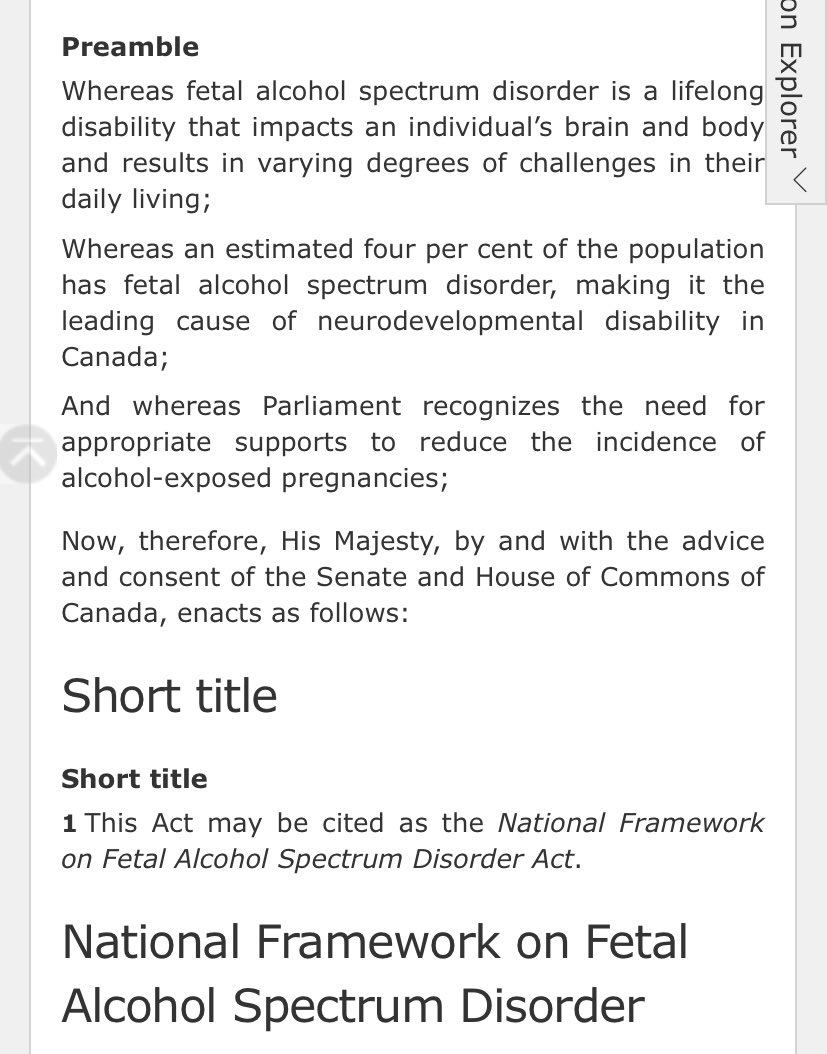 New law in Canada where 4% of the population have FASD. What % in Australia?