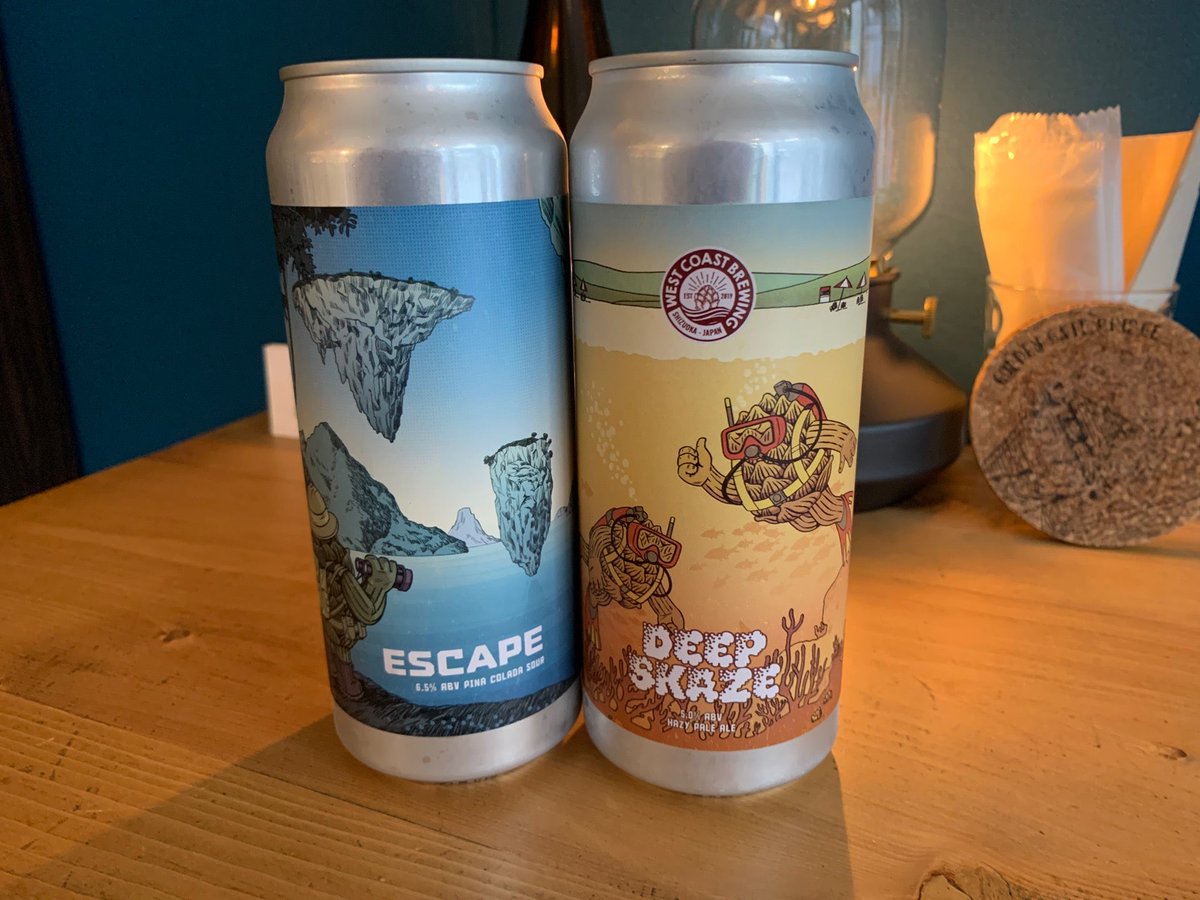 cpacisaconj's tweet photo. #CraftBeer #クラフトビール #ビール #beer #静岡 #wcb #westcoastbrewing #ウエストコーストブルーイング #新製品 #DeepSkaze #Escape #三鷹 #beershopllama #ビアショップリャマ 購入 (@ beer shop Llama in 三鷹市, 東京都) https://t.co/O1gSaQ0UX1 https://t.co/L8YMsdDMuD