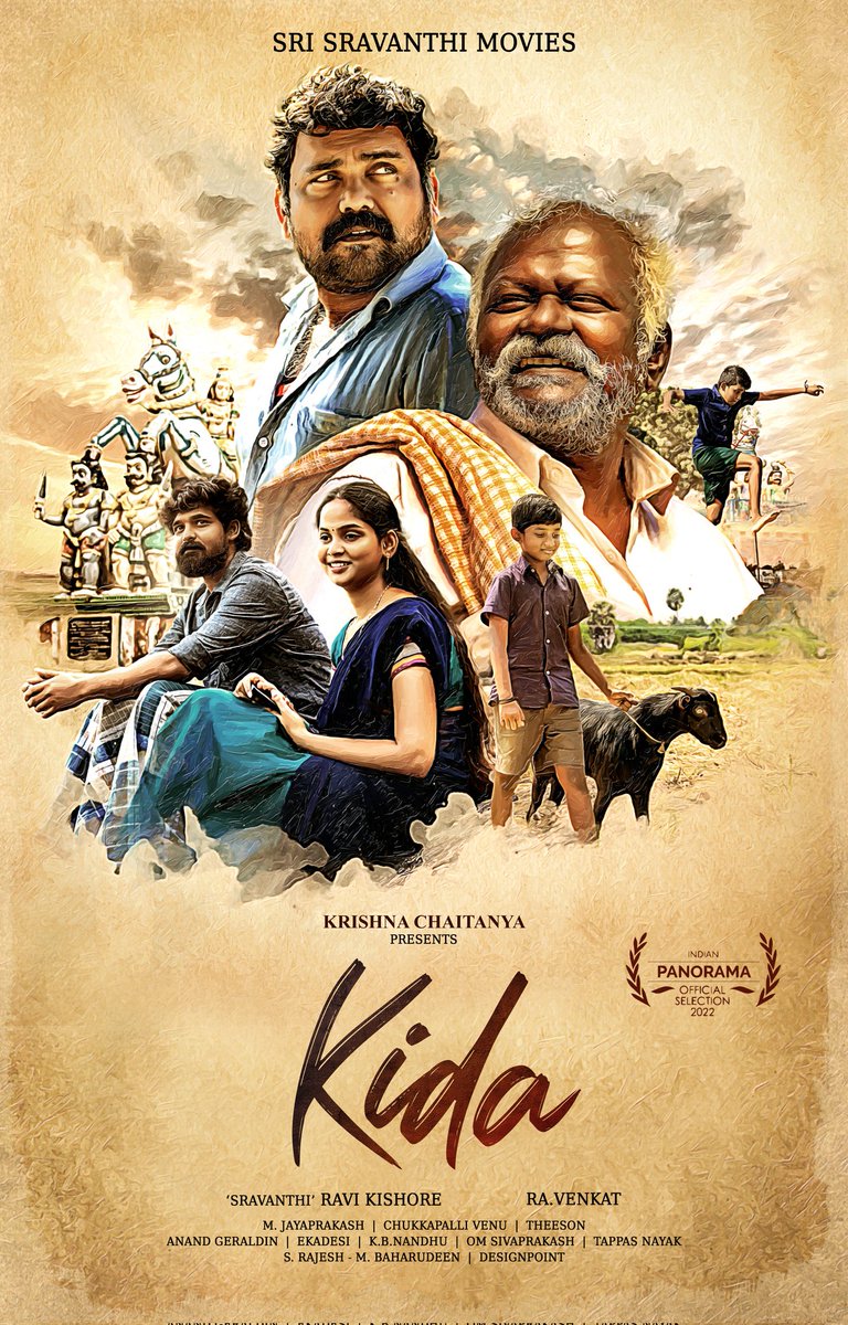 Congrats to Team #Kida for getting Selected for the 53rd International Film Festival of India (IFFI) 2022...🤝🎉 

Best wishes <a href="/loki_arumugam/">Loki_arumugam</a> bro..🤝