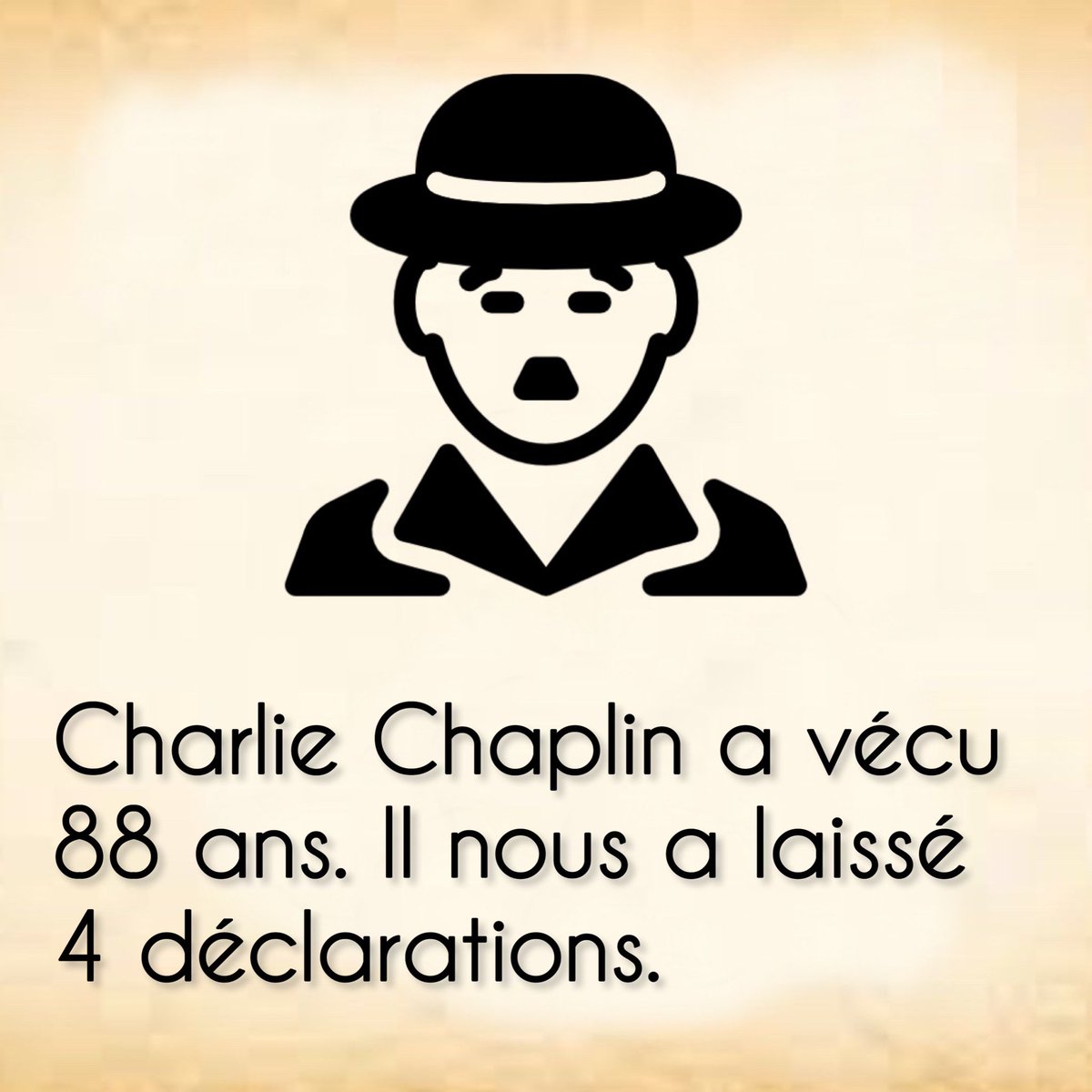 Mindset_FR's tweet photo. Voici 4 déclarations puissantes de Charlie Chaplin. https://t.co/bOQdlsKuye