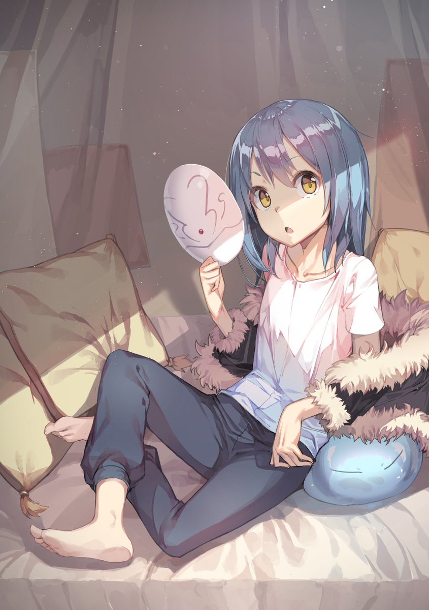 " Thou who is't hast awoken me from mine own slumb'r

                 A t'rrible fate shall falleth upon thee...

                     Or somethin' like that, I dunno--
         Can I drop the act? Let's get to the fun stuff!! "

                                      ♡&amp;🔁 ?