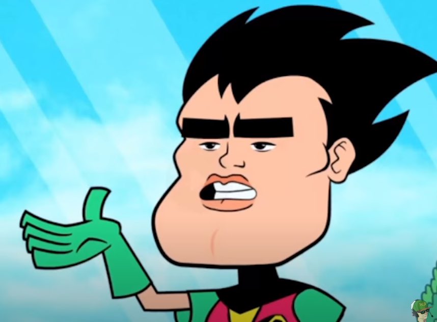 GIVEMEN0V4CAINE's tweet photo. Dream Face Reveal be like: #dreamfacereveal #dream #largechin #chin #dreamhasanabeurdlylargechin #robin #teentitansgo #minecraft #contentcreator #minecraftcontentcreator #mc #dream #dreamwastaken #handsomerobin #masklessrobin #masklessdream #dream https://t.co/WwOM75a754