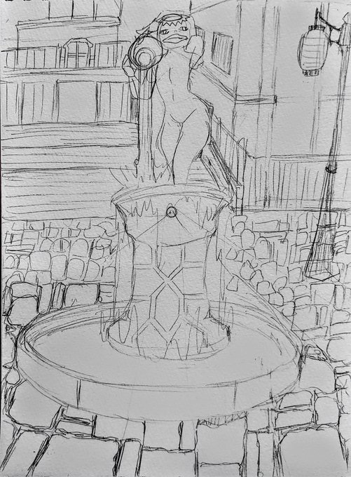 ナーロッパ✕間違えた日本感噴水広場 