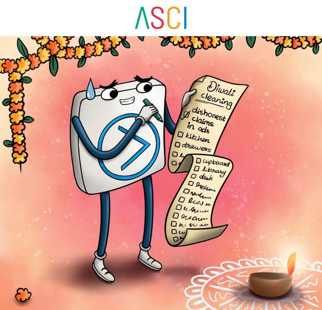 This Diwali, get rid of dishonest claims from your ads and have a safe and happy festival season. . . . . #ASCI #Diwali #Diwali2022 #advertising #advertisinglife #getitright #bewoke #selfregulation #topicalpost #topicalspot