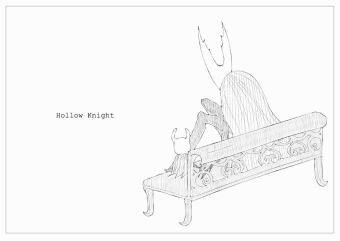 #HollowKnight 釘を捨て あなたとただふたりきりで話がしたい 