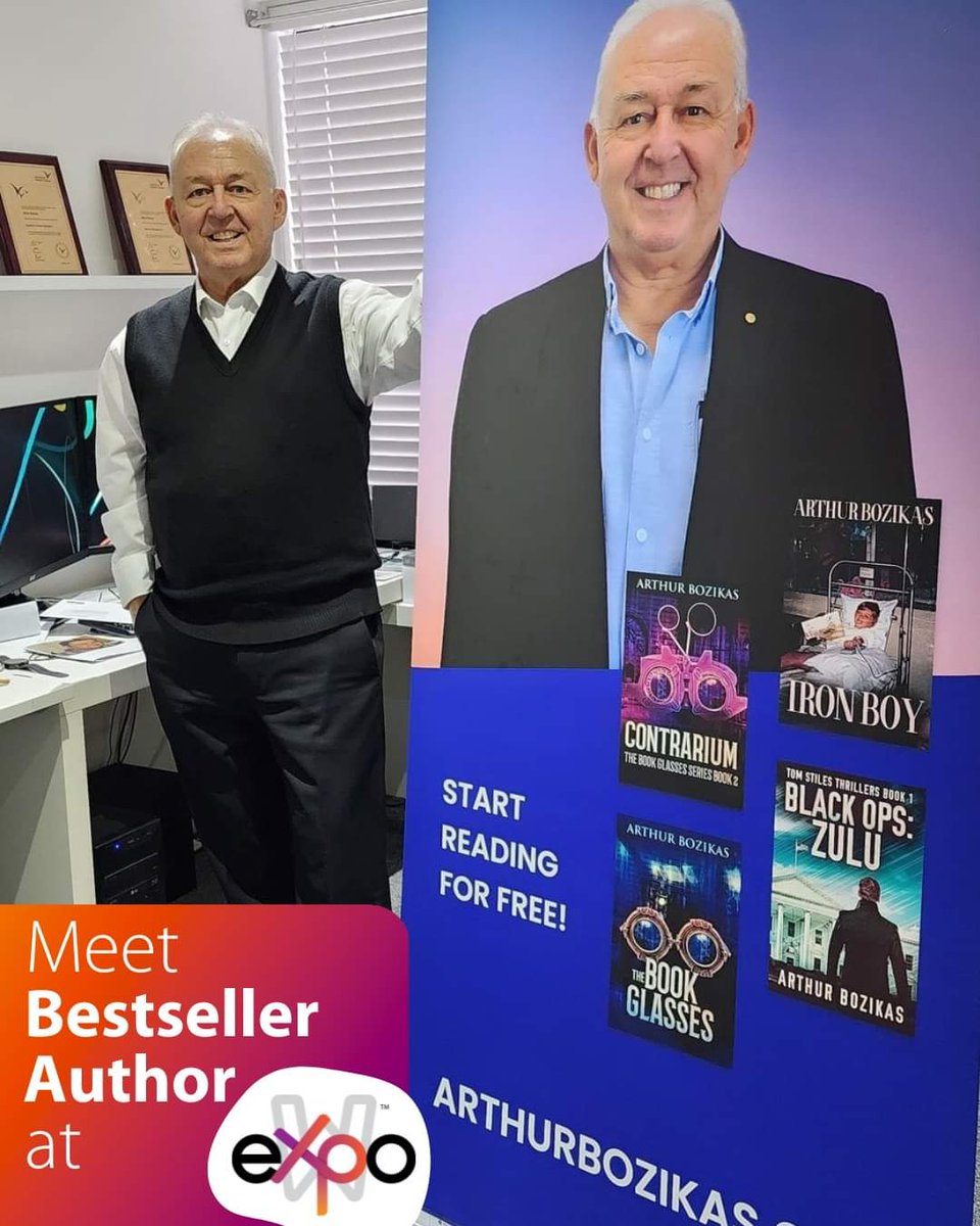 Arthur Bozikas OAM tweet media