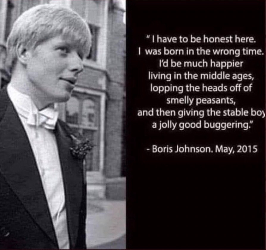 Don't be fooled by the photo of student Johnson, he said this just seven years ago whilst still Mayor of London 🙄