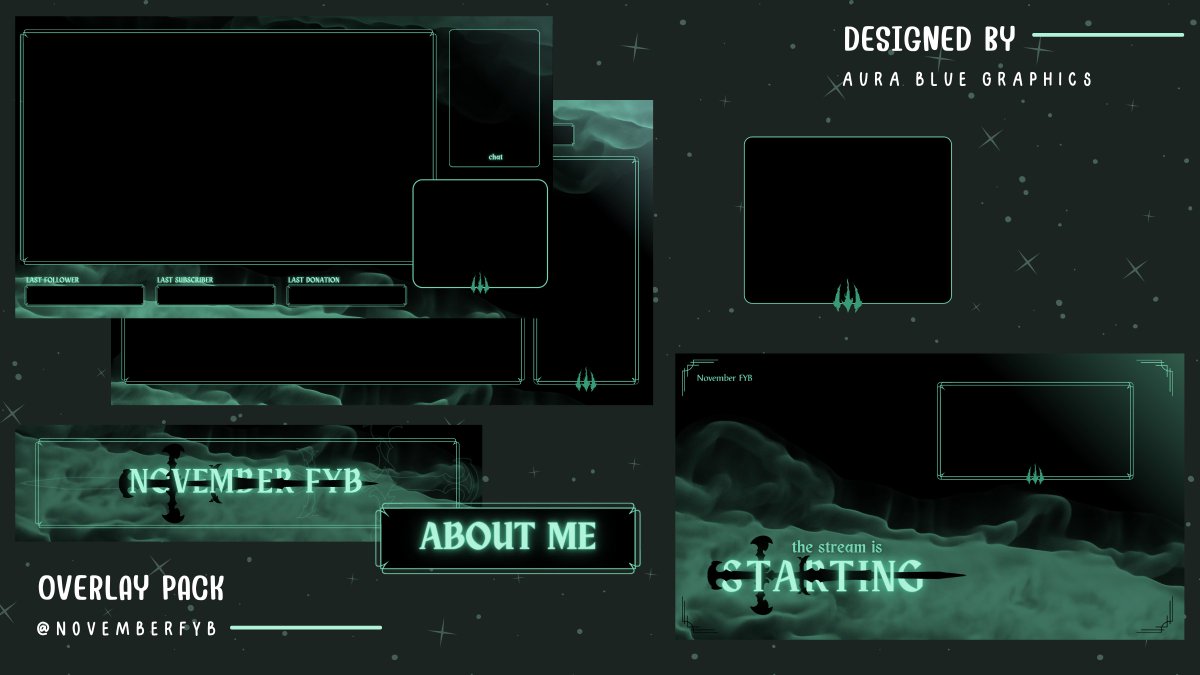 aurabluegraphic's tweet photo. Custom Overlay Bundle for @/NovemberFYB inspired on Viego from League of Legends
◇───────◇───────◇
#lol #overlaybundle #etsy #viego #GraphicDesign https://t.co/0YX9XAcnSE