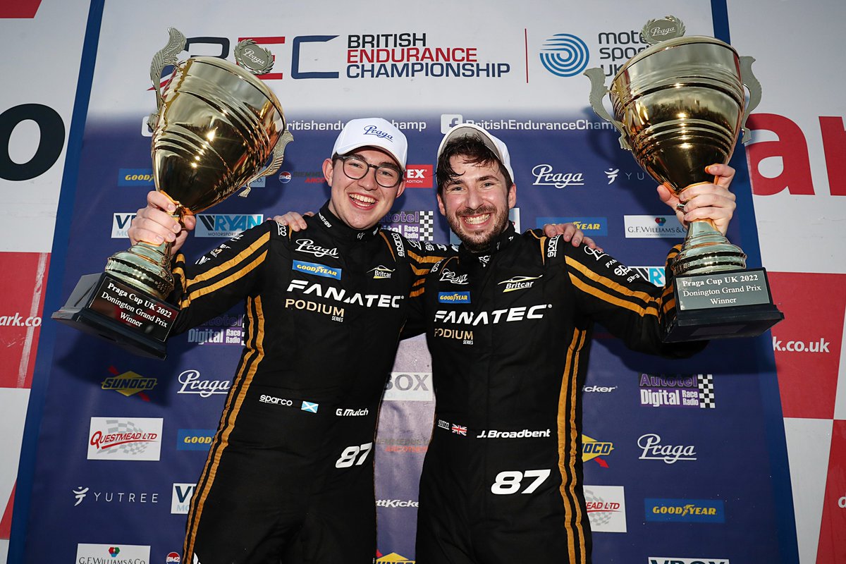 🏆 Praga Cup podium for Round 6 Race 1 <a href="/DoningtonParkUK/">Donington Park</a> 22/10/2022. Triple podium for team Idola Motorsport.

🥇 <a href="/JimmyBroadbent/">Jimmy Broadbent</a> and <a href="/_gordie_mutch_/">Gordie Mutch Racing</a> 
🥈 <a href="/BenCollinsStig/">Ben Collins THE Ex STIG</a> and <a href="/jay_morton_/">Jay_Morton</a> 
🥉 <a href="/EdwardBridle/">Ed Bridle</a> and <a href="/ChrisBridle20/">Chris Bridle</a> 

📸 <a href="/JakobEbrey/">JEP</a> 

#PragaCup #PragaR1 #WinningInstinct