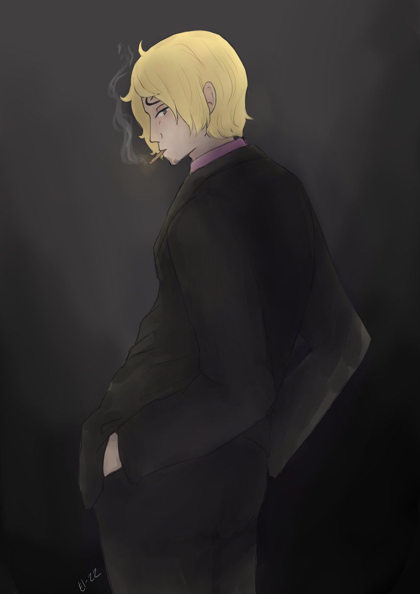 Elsweart's tweet photo. doodle #onepiece #sanji #sanjiop https://t.co/8LzOMYkJ9c