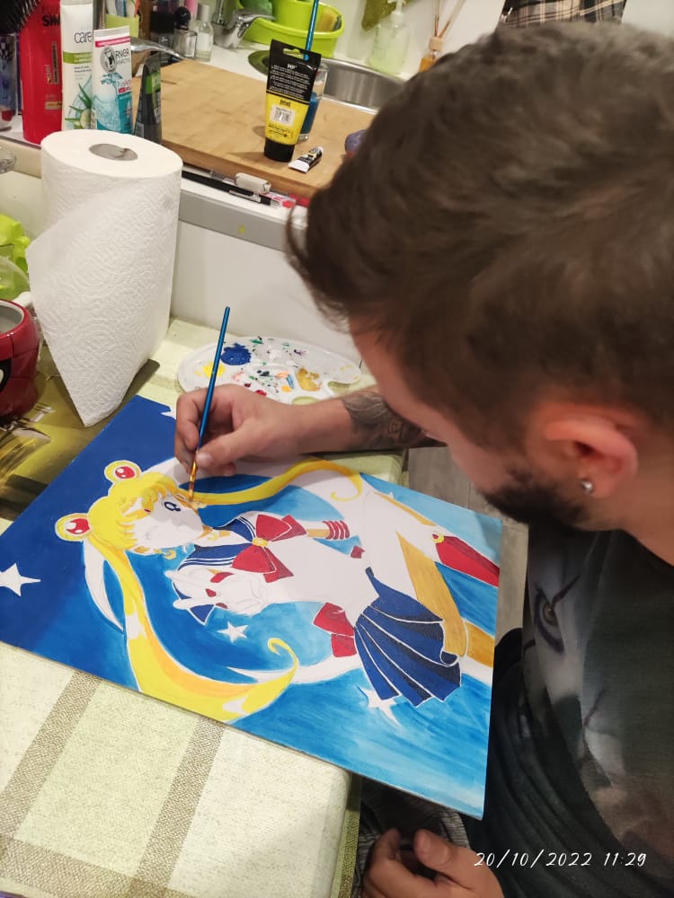 SGrapas's tweet image. De vez en cuando me da tiempo a pintar ☺️